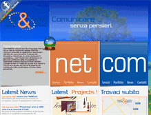 Tablet Screenshot of netecom.it